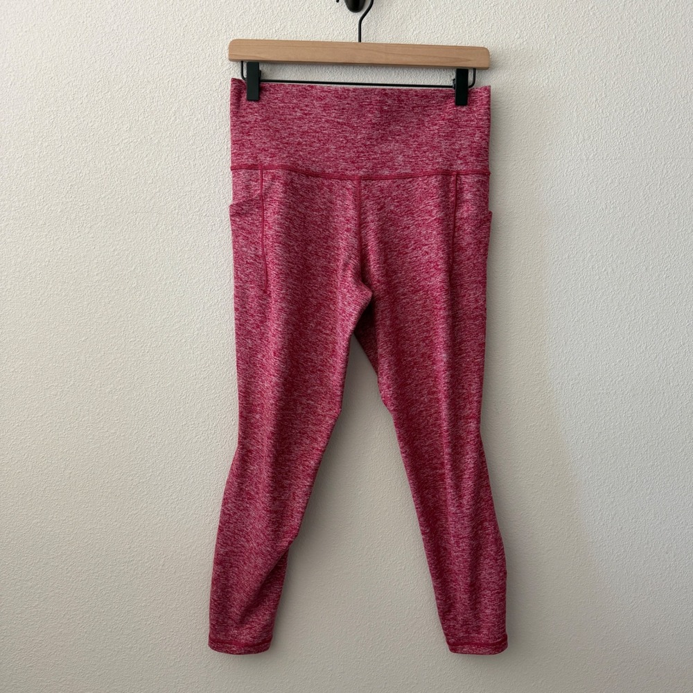 ATHLETA Womens Leggings Salutation Stash Pocket II Softluxe Space Dye MP